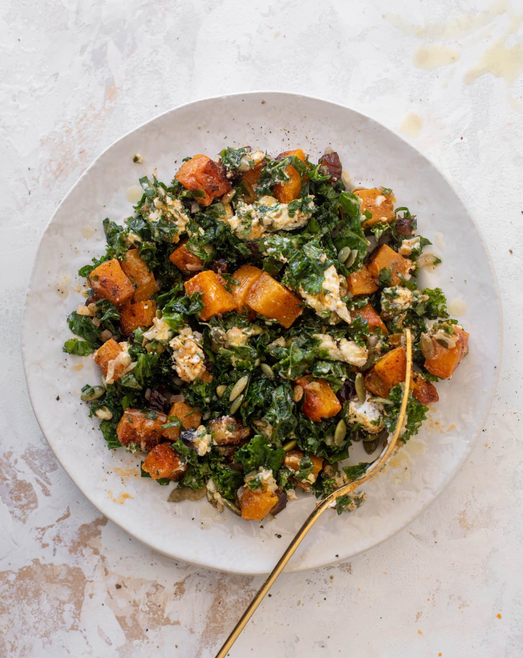 butternut squash chopped salad