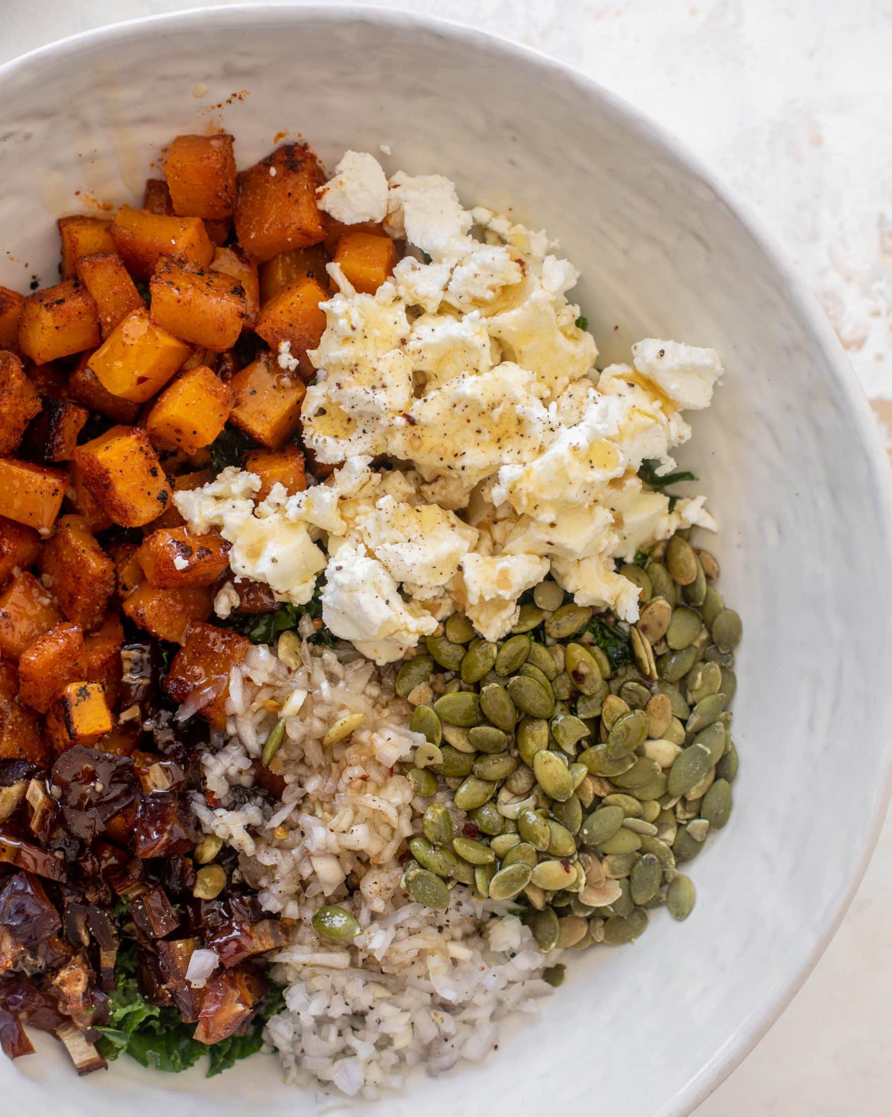 butternut squash chopped salad