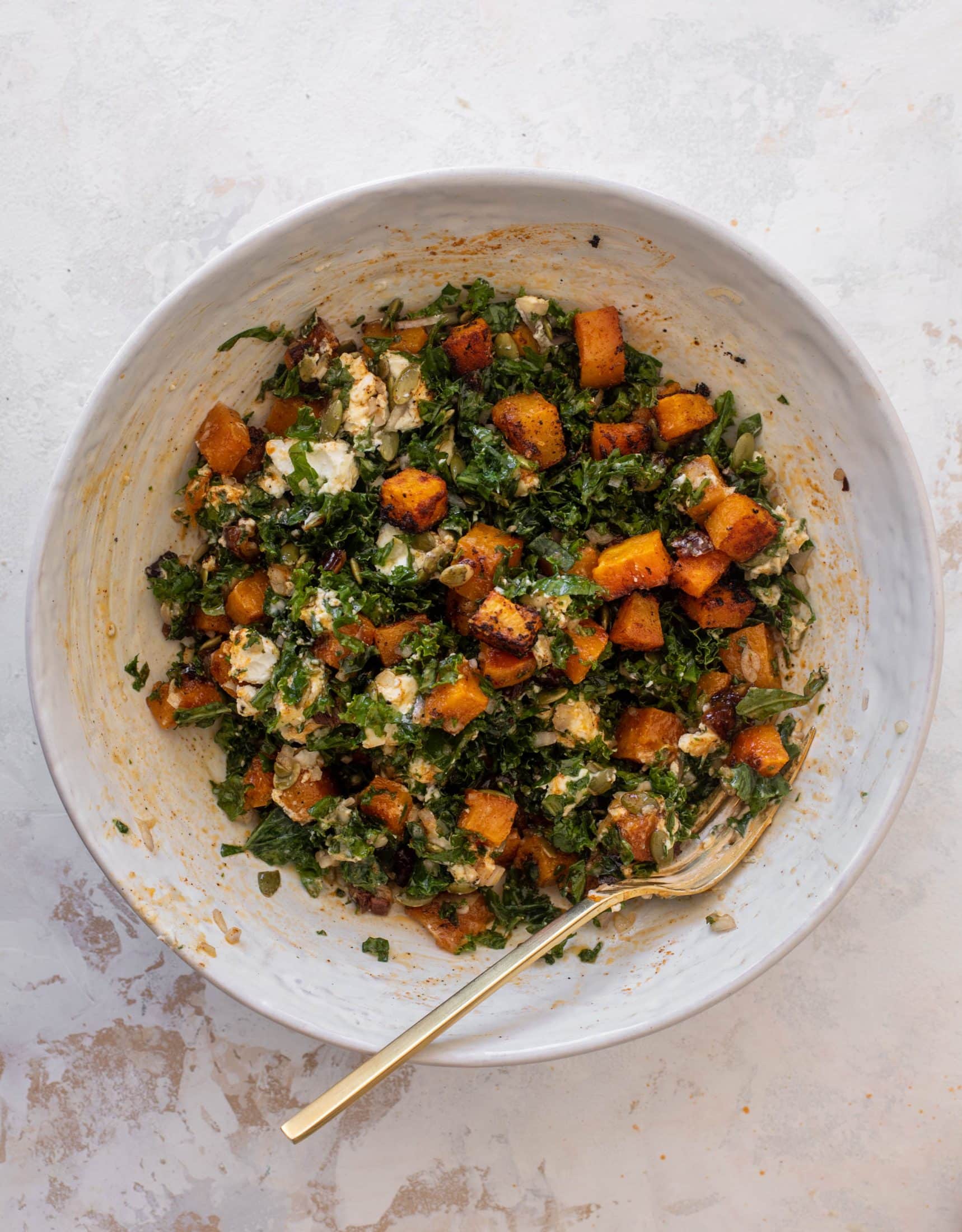 butternut squash chopped salad