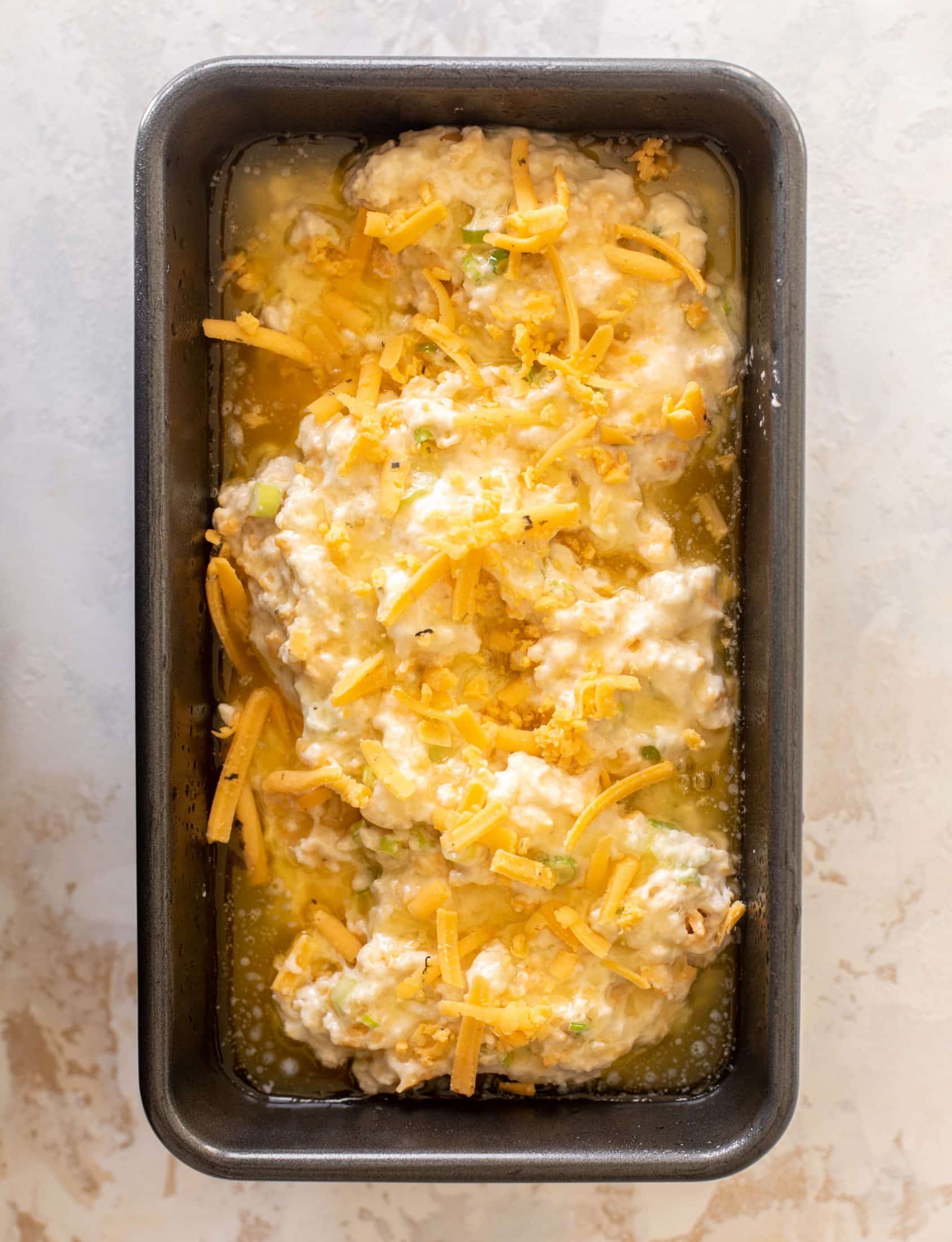 cheddar scallion beer bread