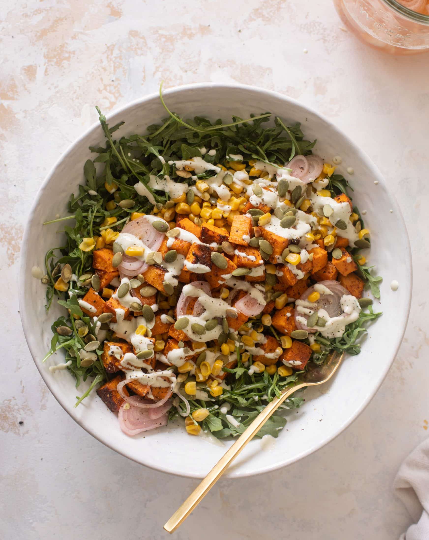 summer sweet potato salad