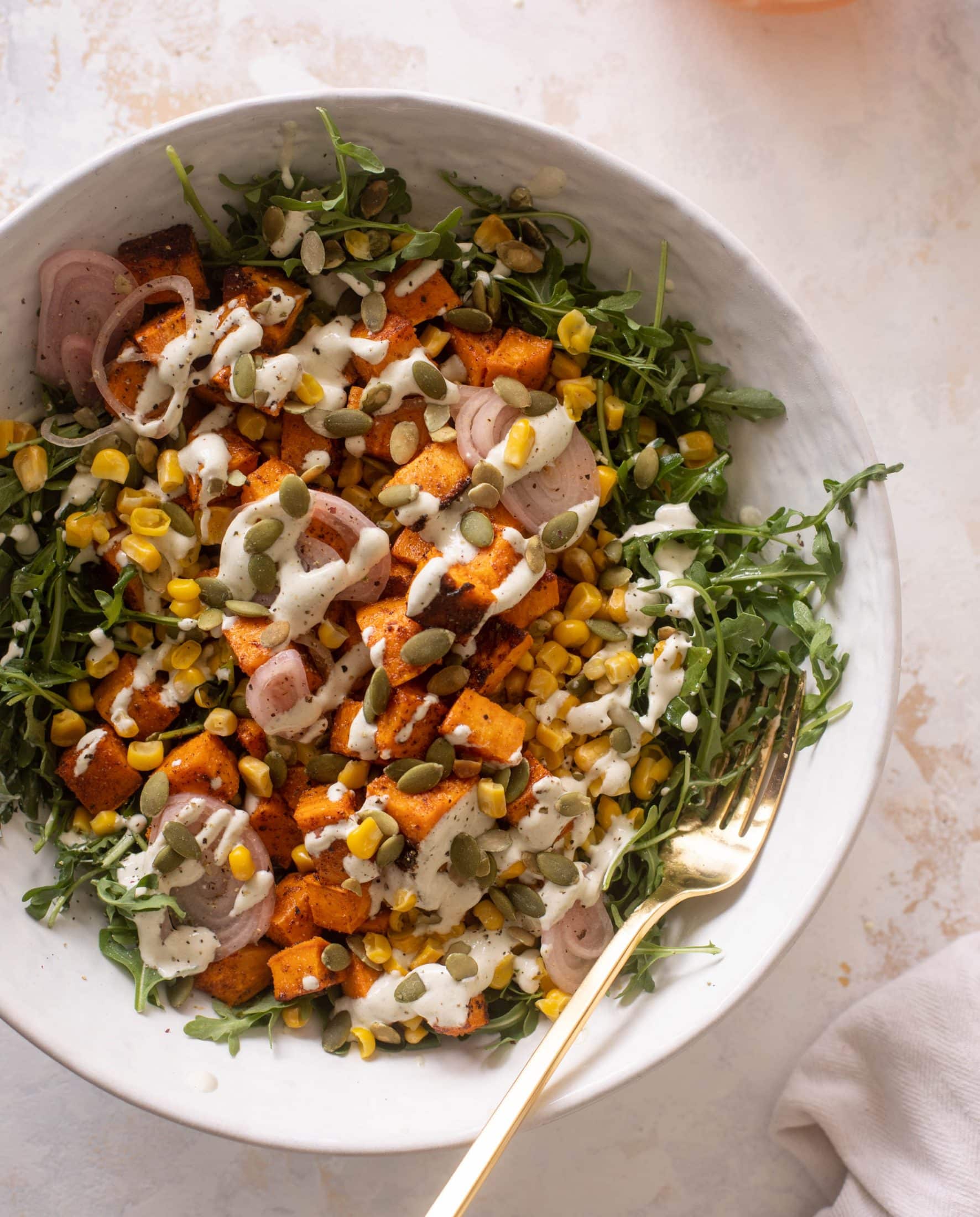 summer sweet potato salad